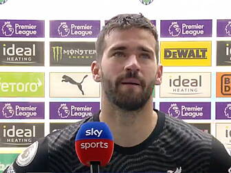 WATCH: Emotional Alisson inter...